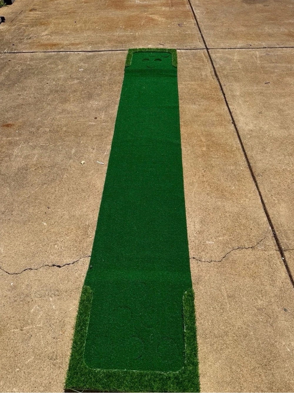 Golf Putting Practice Mat – Indoor/Outdoor Training Green